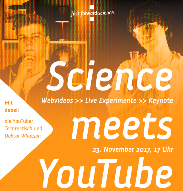 Ankündigung: Science meets YouTube