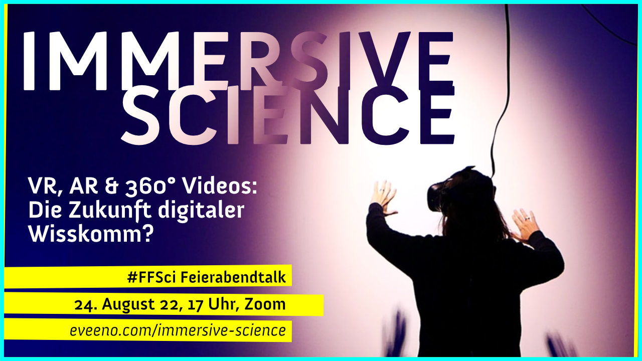 Die Fast Forward Science Feierabendtalk-Reihe startet am 24. August!